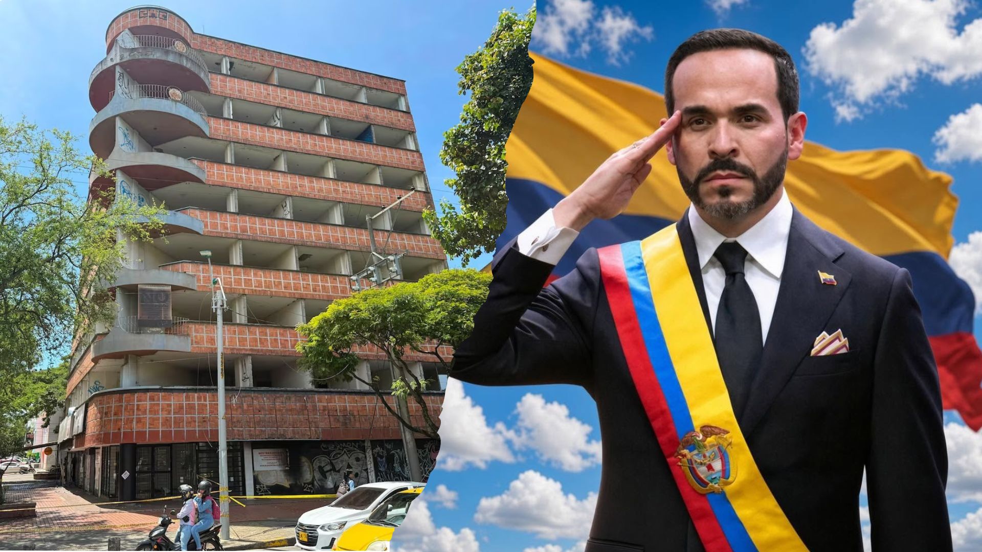 Presidente liderará demolición del edificio Arábico en Cali