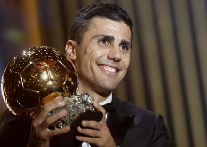 RODRI HERNANDEZ, ELEGIDO COMO EL BALÓN DE ORO 2024